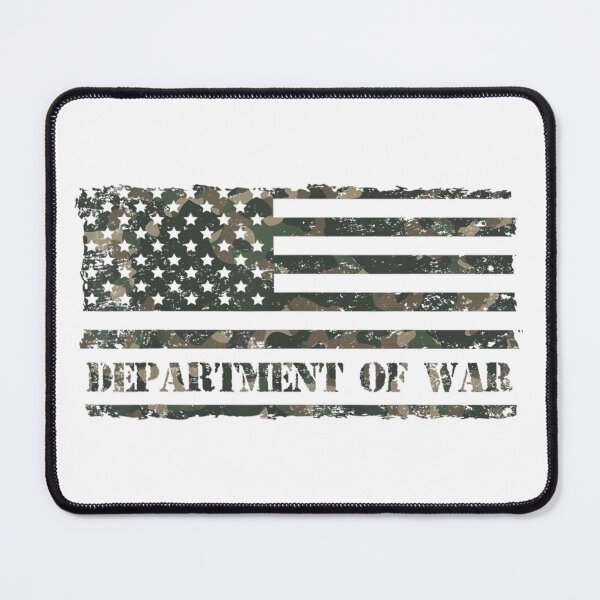 Item preview, Department Of War USA Camouflage Flag Department of Defense designed and sold by ivotee.