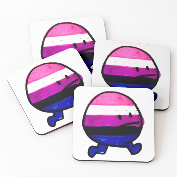 Item preview, New Rhythm Heaven Groove Guys LGBTQ Genderfluid Pride designed and sold by Welkamo.