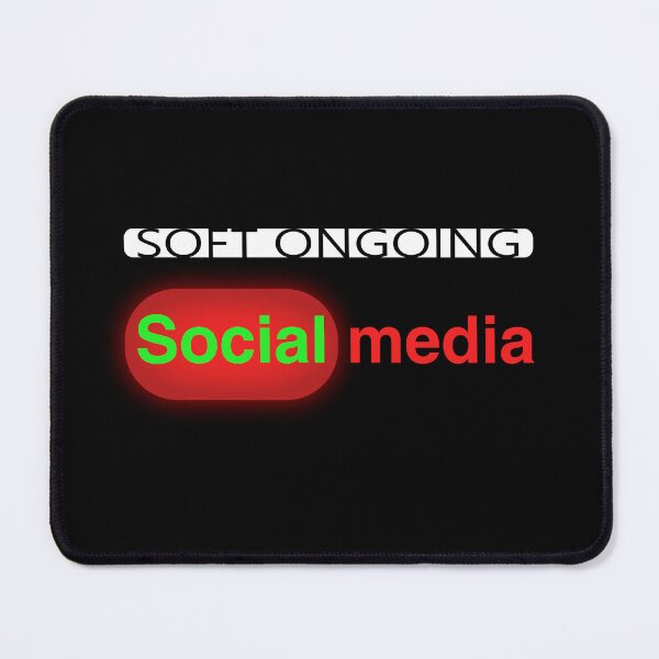 Item preview, Soft Ongoing Social Media Digital Culture Awareness Design designed and sold by MONTRIS.