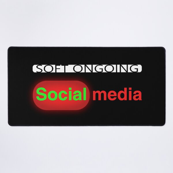 Item preview, Soft Ongoing Social Media Digital Culture Awareness Design designed and sold by MONTRIS.