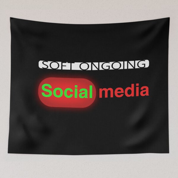 Item preview, Soft Ongoing Social Media Digital Culture Awareness Design designed and sold by MONTRIS.