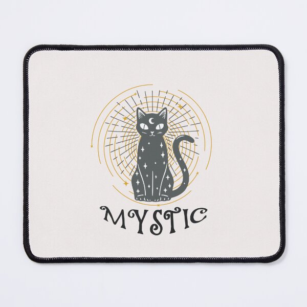 Item preview, Mystic Black Cat designed and sold by 4Esquinas.