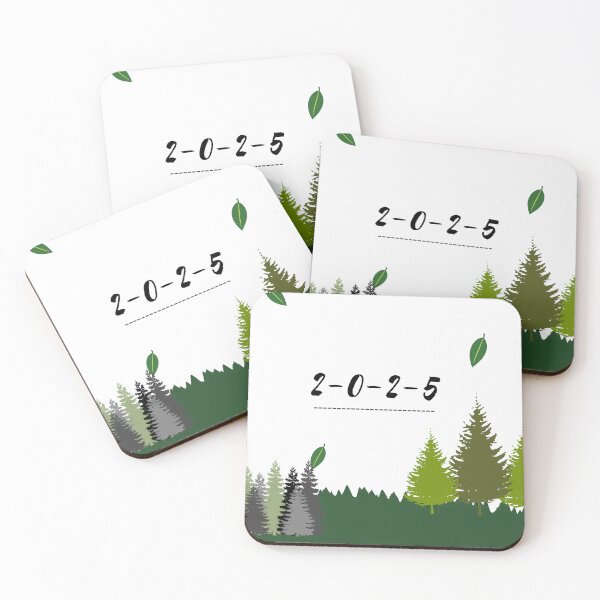 Item preview, 2-0-2-5 – Forest Minimalism Design designed and sold by TrendThreadsfor.