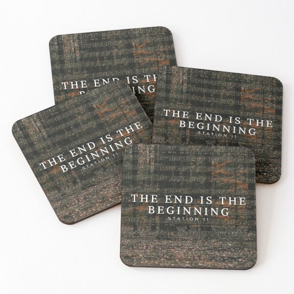 Item preview, The End is the Beginning designed and sold by BookishStyle.