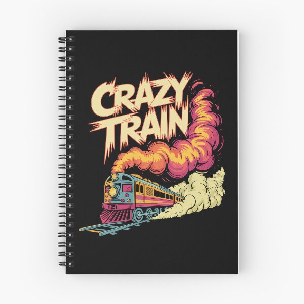 Item preview, Crazy Train Heavy Metal – 90s Rock Band Inspired Design designed and sold by paulo silveira.