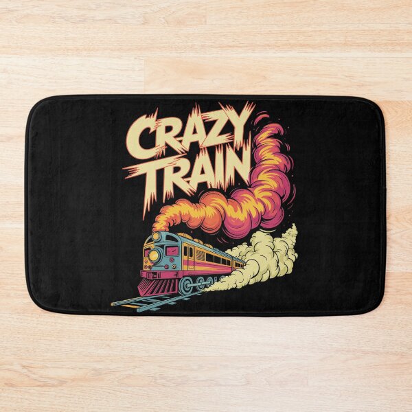 Item preview, Crazy Train Heavy Metal – 90s Rock Band Inspired Design designed and sold by paulo silveira.