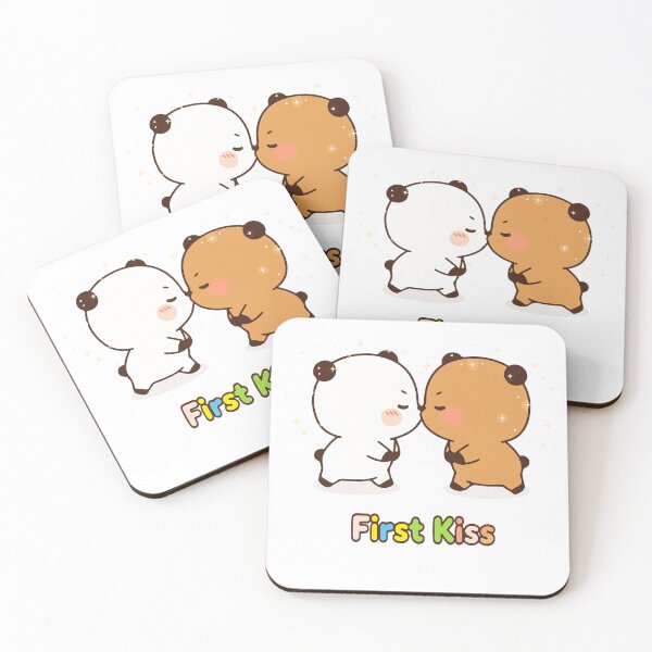Item preview, Bubu Dudu : First Kiss Adorable Couple Kawaii style designed and sold by FEBRICAST.