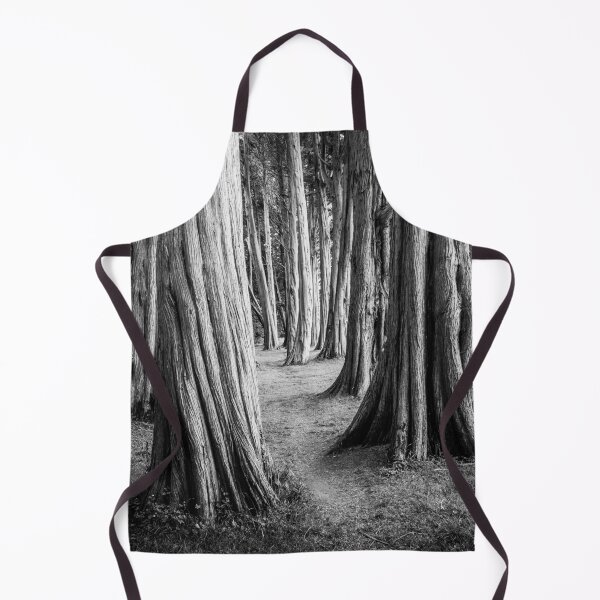 Item preview, Cypress Trees Plas Newydd Wales B&W designed and sold by CEastwoodPhotos.