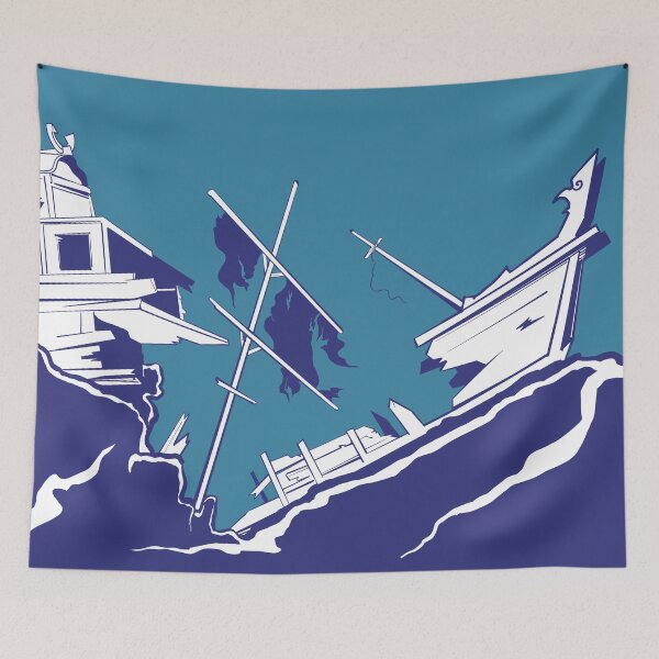 Item preview, Underwater Shipwreck designed and sold by ArtbyShayne4u8.