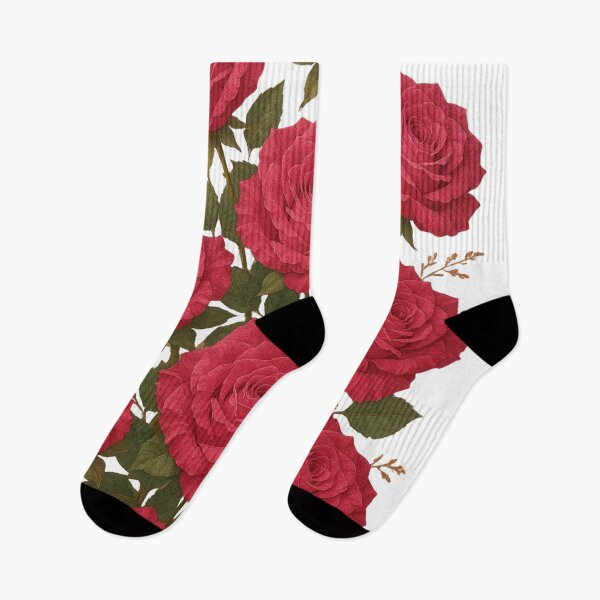 Item preview, Dark Pink Roses Bouquet Realistic Floral Design designed and sold by ilkami.