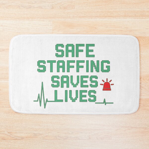 Item preview, Safe Staffing Saves Lives – Nurse Union Healthcare Design designed and sold by LunaSpellStudio.