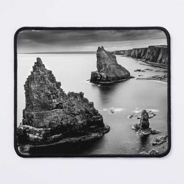 Item preview, Duncansby Stacks Black and White Landscape designed and sold by CEastwoodPhotos.