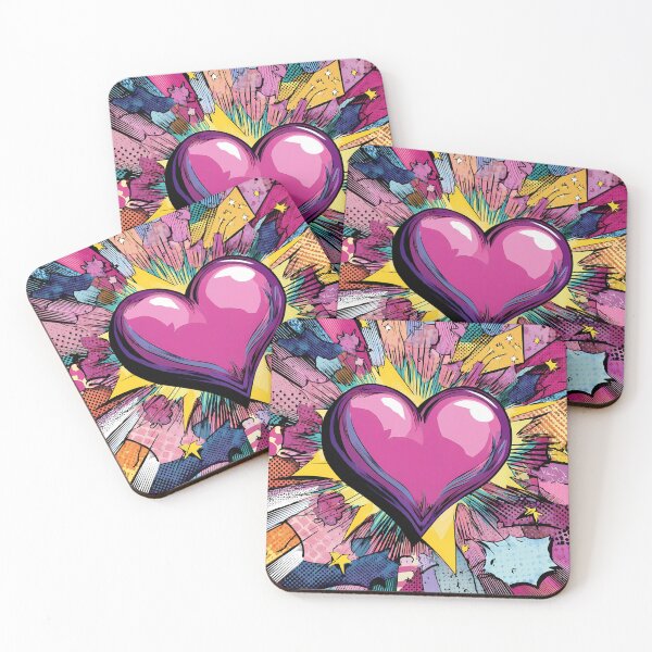 Item preview, A POP ART HEART designed and sold by infinitearte.