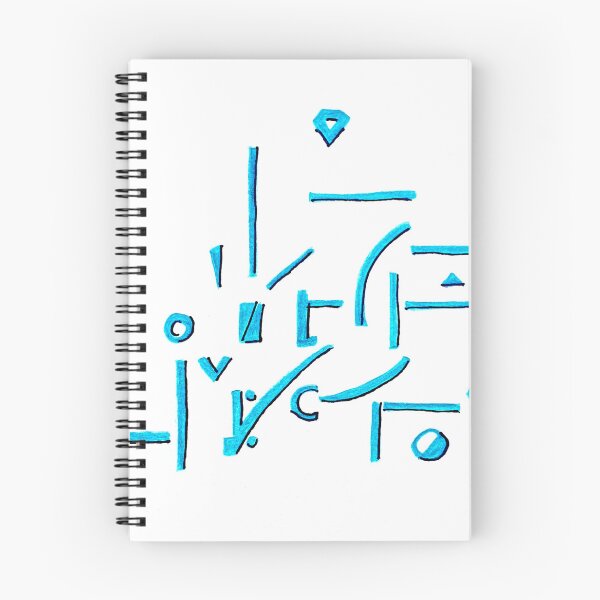 Item preview, blue language designed and sold by Tereza Pilar  Art.