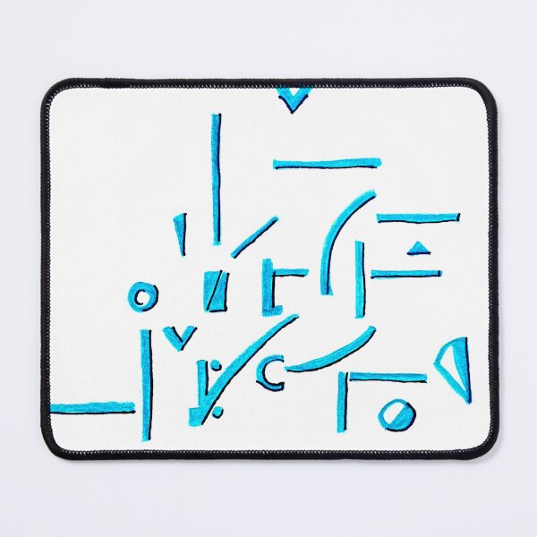Item preview, blue language designed and sold by Tereza Pilar  Art.