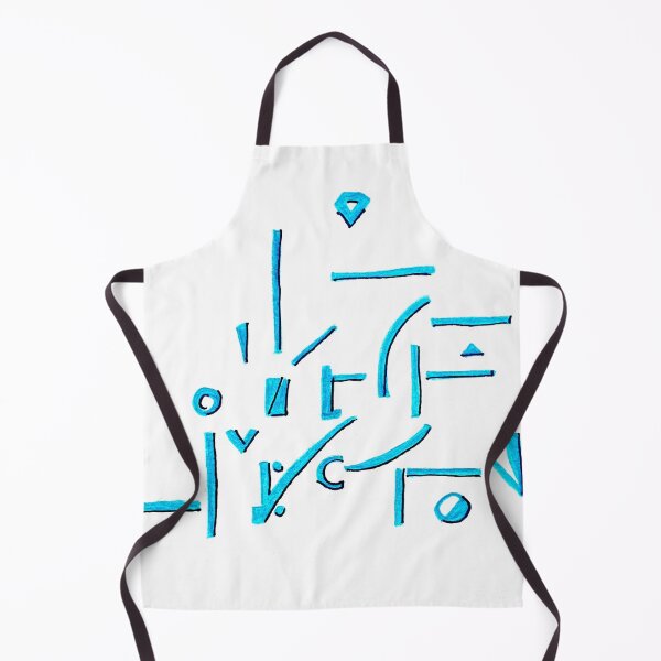 Item preview, blue language designed and sold by Tereza Pilar Art.