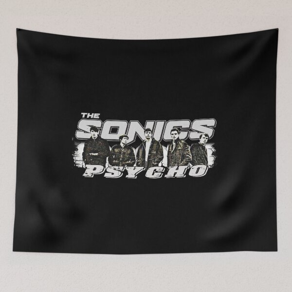 Item preview, The Sonics Vintage Garage Rock Tee – 60s Proto Punk Inspired Shirt designed and sold by Simbera.