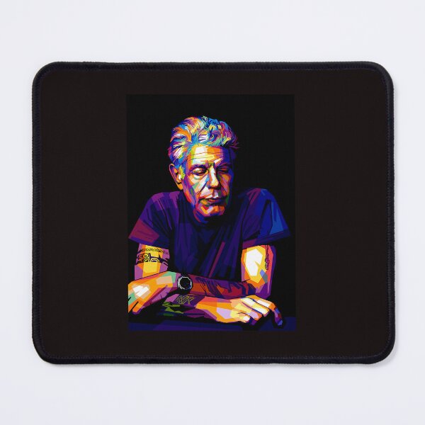 Item preview, Anthony-Bourdain---Ready-To-Hang-Art designed and sold by NandiniBose.