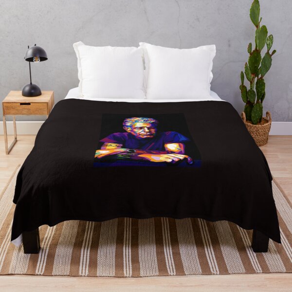 Item preview, Anthony-Bourdain---Ready-To-Hang-Art designed and sold by NandiniBose.