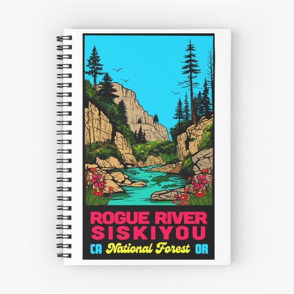 Item preview, Vintage Rogue Siskiyou National Forest Souvenir designed and sold by CattGDesigns.