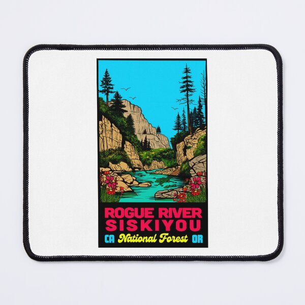 Item preview, Vintage Rogue Siskiyou National Forest Souvenir designed and sold by CattGDesigns.