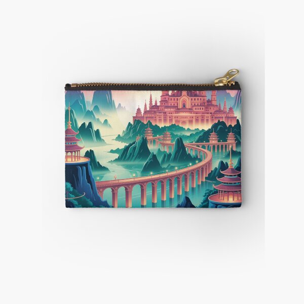 Item preview, exotic celestial city rendered in an orientalist style. designed and sold by Lilashakti ⭐️ ⭐️ ⭐️ ⭐️ ⭐️.
