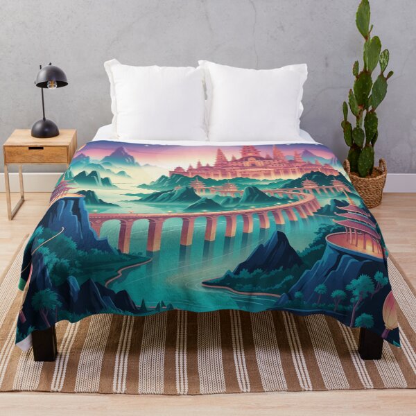Item preview, exotic celestial city rendered in an orientalist style.  designed and sold by Lilashakti ⭐️ ⭐️ ⭐️ ⭐️ ⭐️.