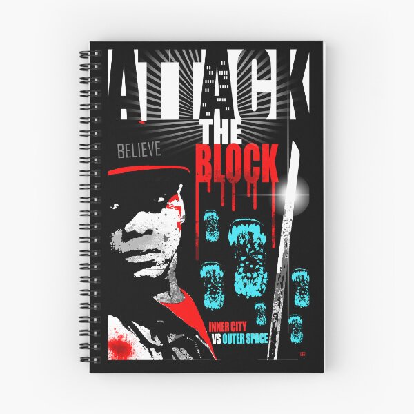 Aperçu de l'œuvre Attaque l'affiche de film de bloc créée et vendue par Art of Darian.