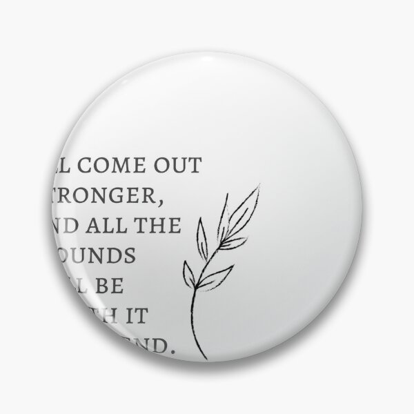 Item preview, “I’ll Come Out Stronger” – Mini Poem Art Print designed and sold by krisstynicole.