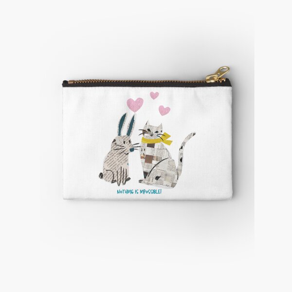 Item preview, love of rabbit and cat  designed and sold by Mozyden.