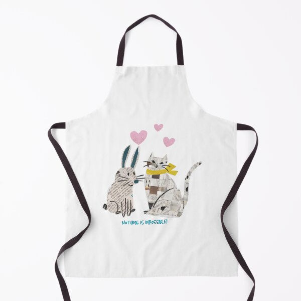 Item preview, love of rabbit and cat  designed and sold by Mozyden.