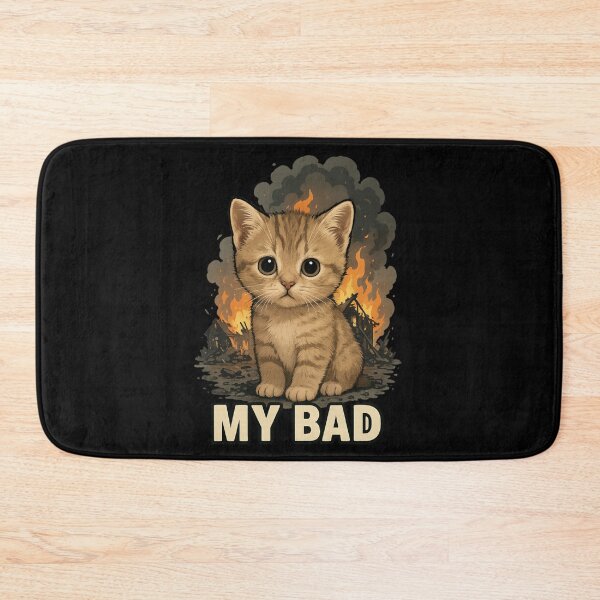 Item preview, Kitten of Destruction, My Bad! designed and sold by No Quarter Collective.