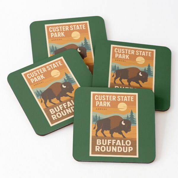 Item preview, Custer State Park designed and sold by Broken Antler Designs .