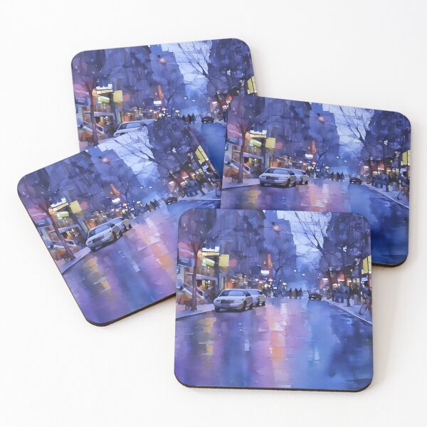 Item preview, Rain of Greenwich Village designed and sold by RCWatercolours.