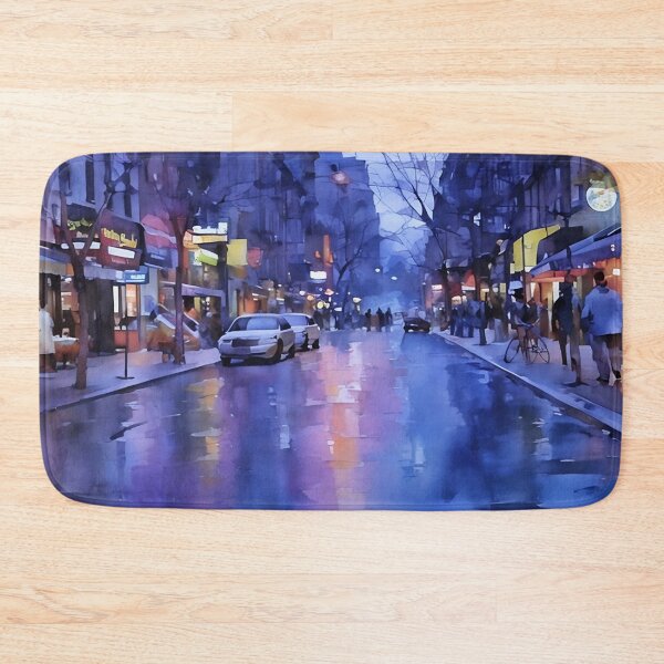Item preview, Rain of Greenwich Village designed and sold by RCWatercolours.