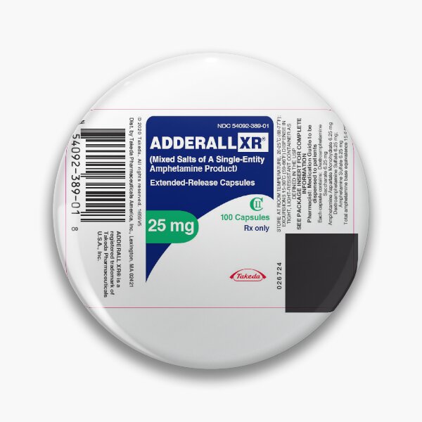 Item preview, Adderall XR 25mg designed and sold by harveyblazedesigns.