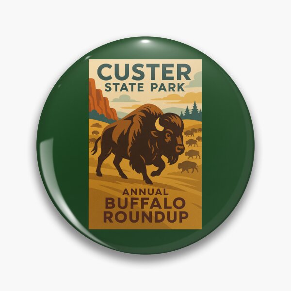 Item preview, Custer State Park designed and sold by Broken Antler Designs .