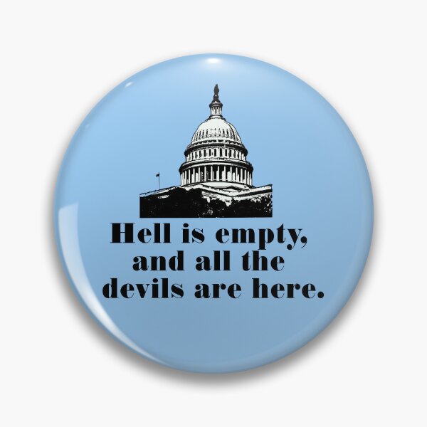 Item preview, HELL IS EMPTY and All the Devils Are Here designed and sold by Greenbaby.