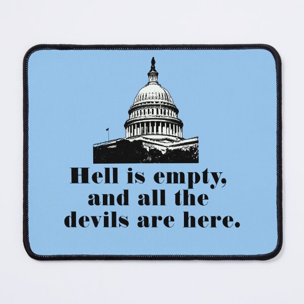 Item preview, HELL IS EMPTY and All the Devils Are Here designed and sold by Greenbaby.