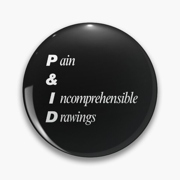 Item preview, Funny P&ID Engineering Acronym Pun designed and sold by ThePungineer.