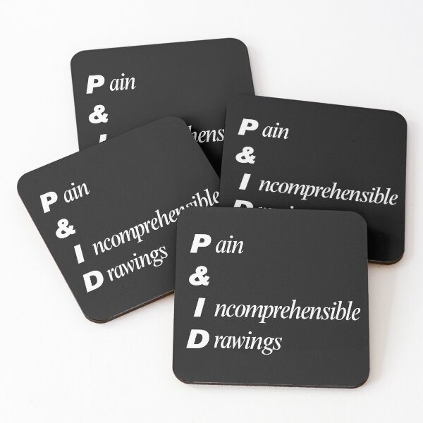 Item preview, Funny P&ID Engineering Acronym Pun designed and sold by ThePungineer.