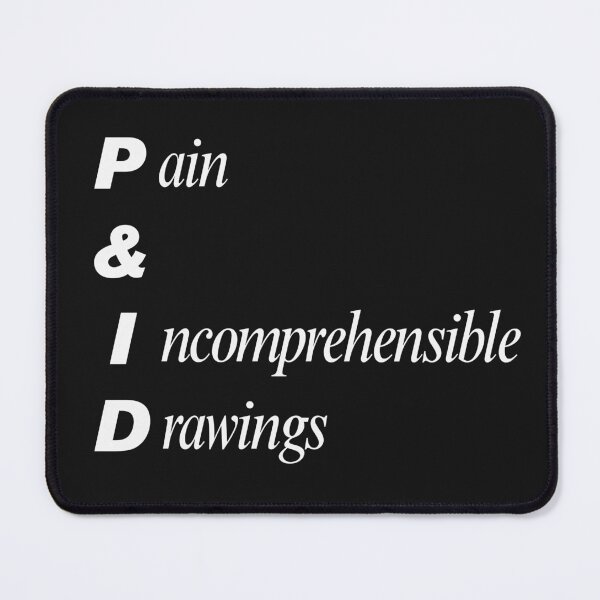 Item preview, Funny P&ID Engineering Acronym Pun designed and sold by ThePungineer.