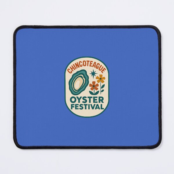 Item preview, Chincoteague Island oyster festival designed and sold by Broken Antler Designs .