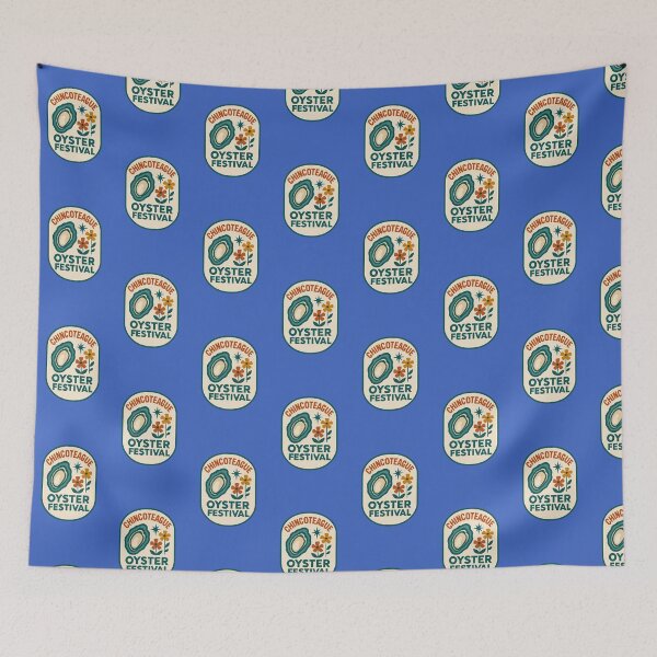 Item preview, Chincoteague Island oyster festival  designed and sold by Broken Antler Designs .