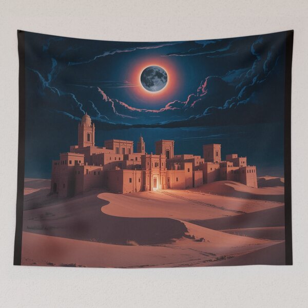 Item preview, А mystical desert city. designed and sold by Lilashakti ⭐️ ⭐️ ⭐️ ⭐️ ⭐️.
