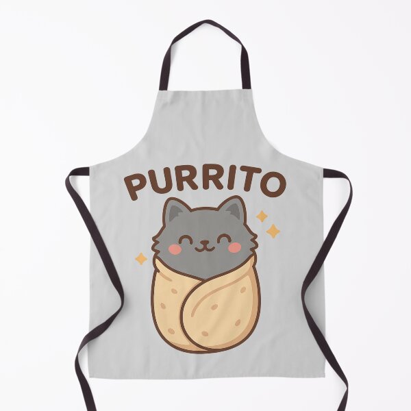 Item preview, Purrito – Cute Cat Wrapped Like a Burrito designed and sold by wwshd.