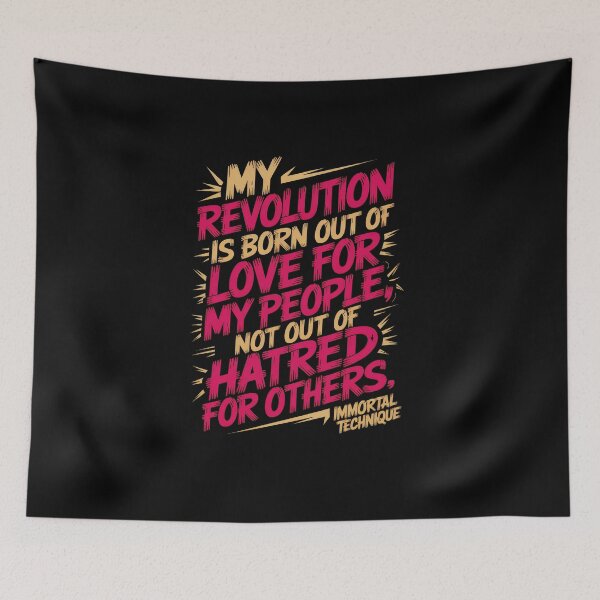 Item preview, Immortal Technique Inspirational Lyrics designed and sold by Enea Kelo.