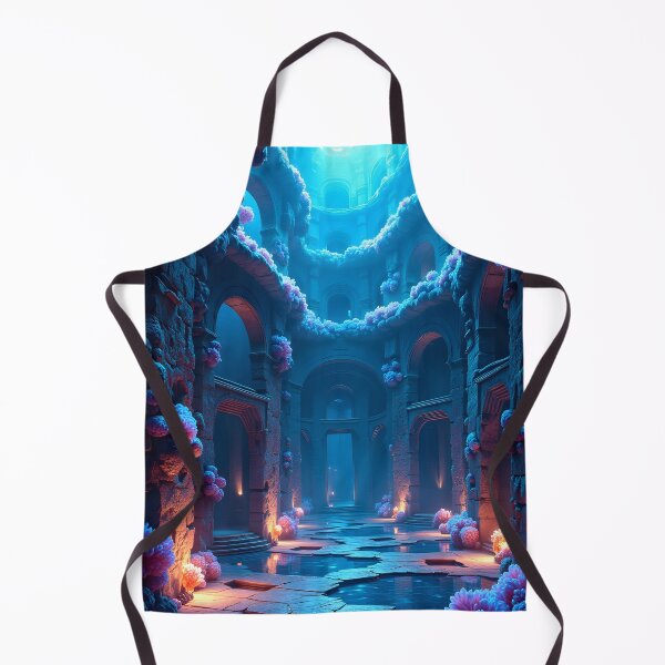 Item preview, Enchanted Ruins Beneath the Ocean designed and sold by oanaunciuleanu.