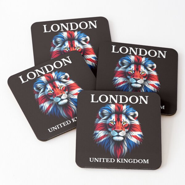 Item preview,  London Union Jack Flag Union Flag Patriotic UK Flag Lion Face London Design designed and sold by adsman68.