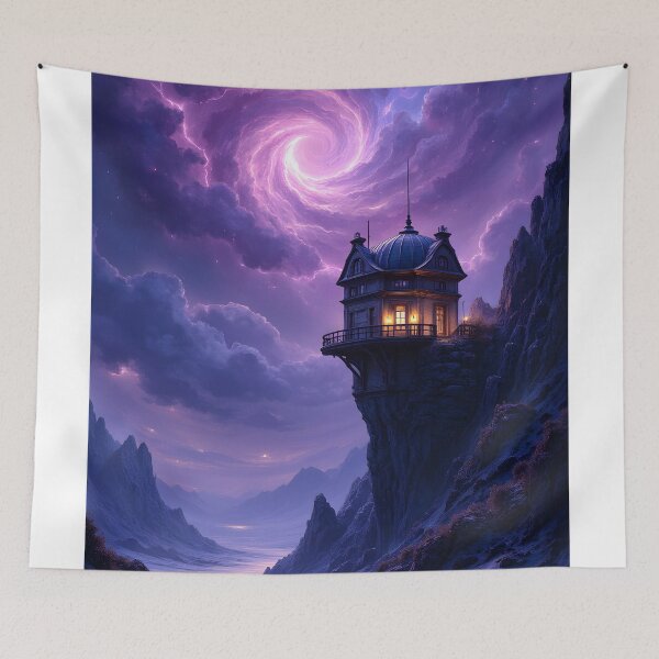 Item preview, Sanctuary on the Edge of the Cosmos designed and sold by oanaunciuleanu.